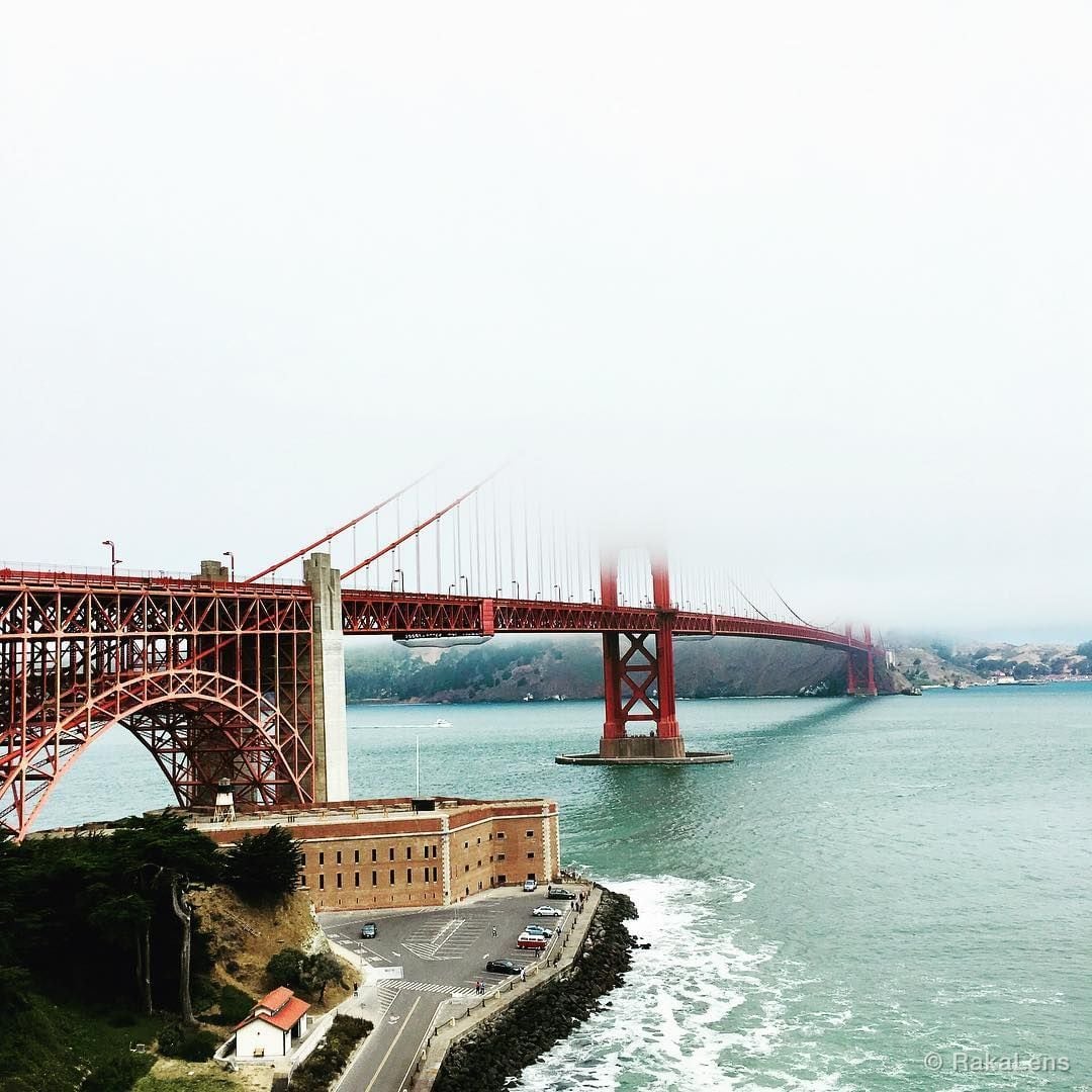 Misty Golden Gate !! .