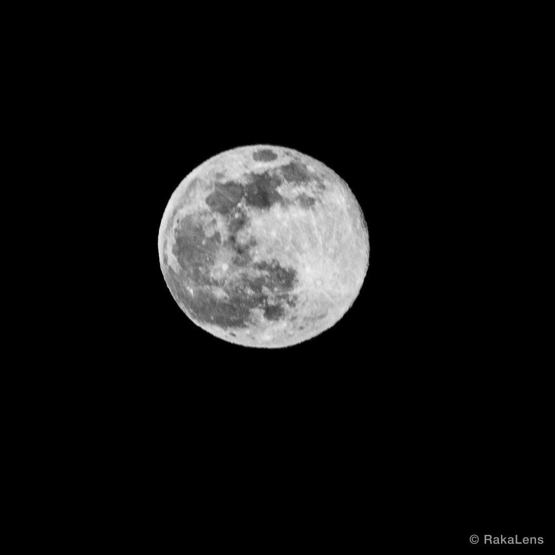 My first moon photography!