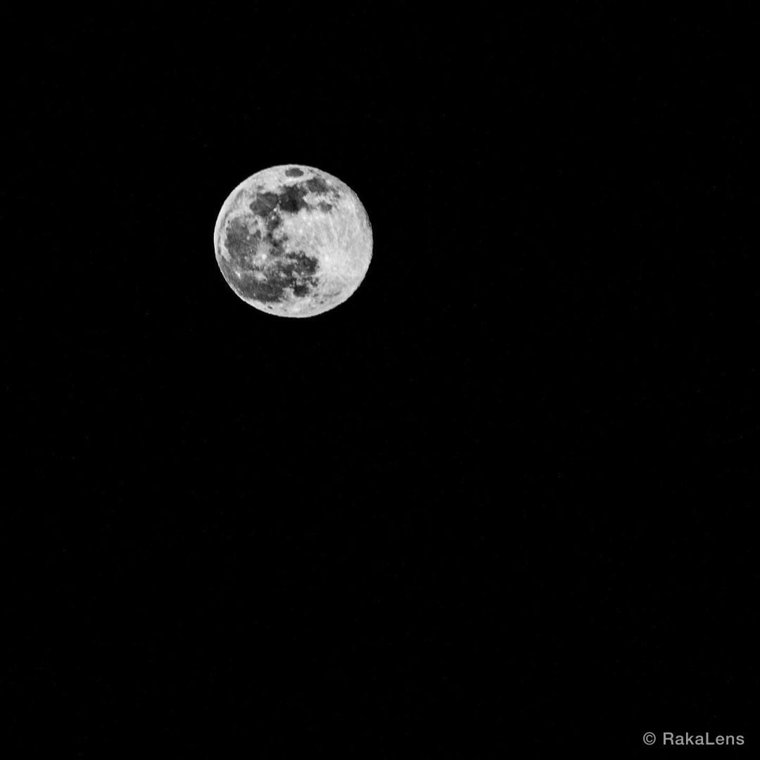 My first moon photography!