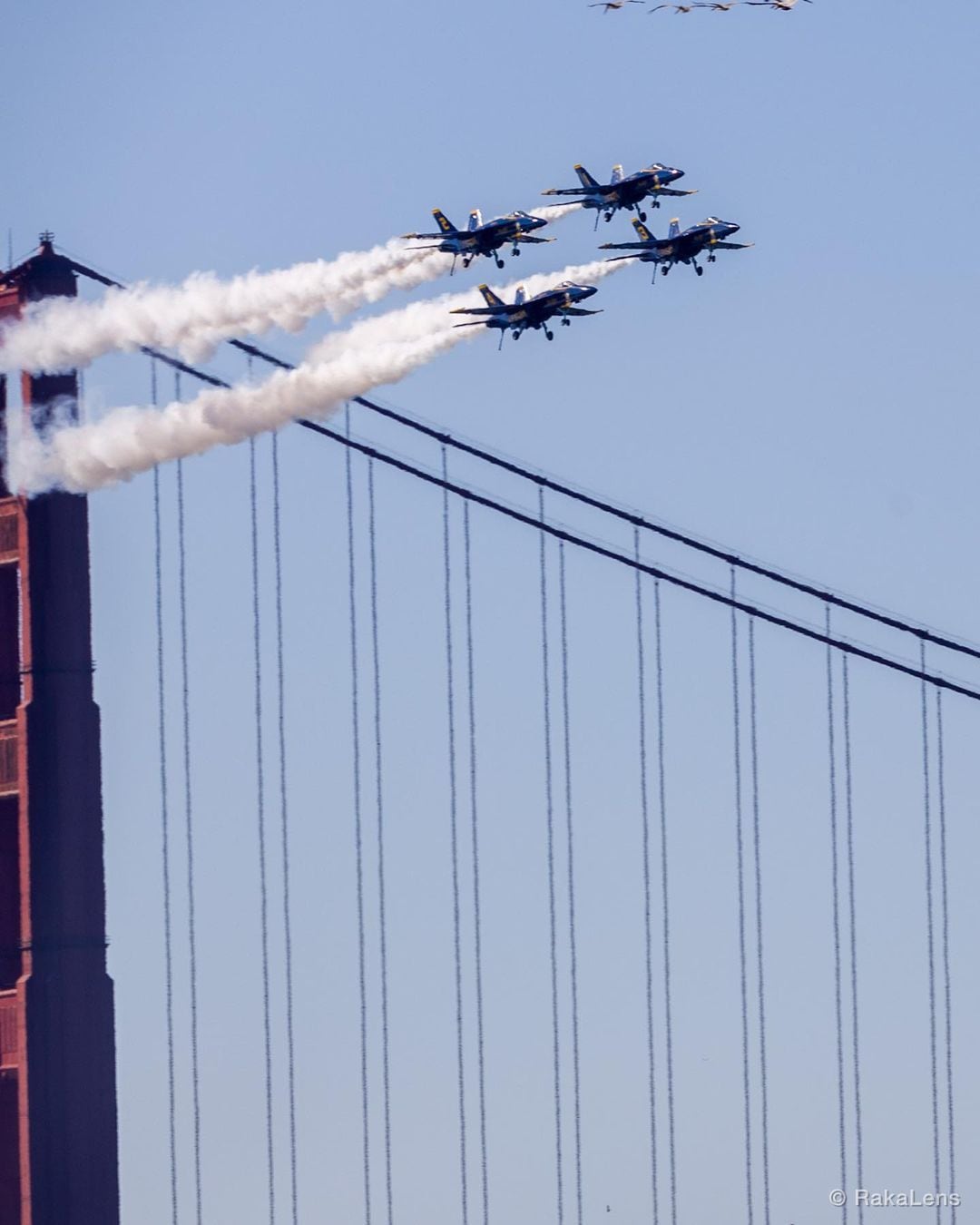 "🛩 Soaring with the Blue Angels! Thrilled to witness the sky's finest dance.…