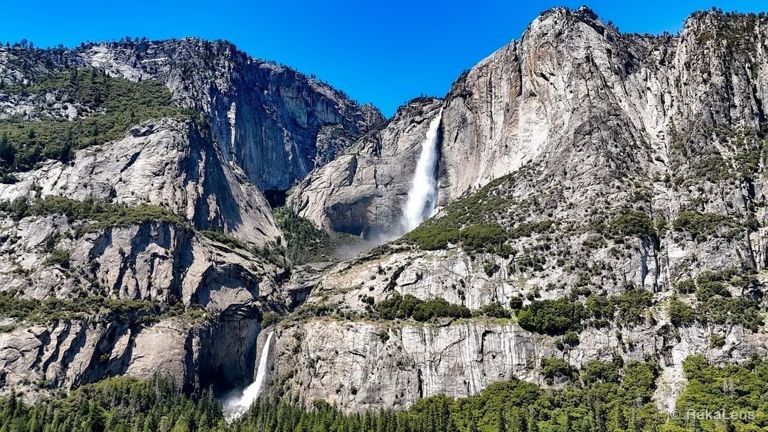 The roar of Yosemite’s waterfalls can be heard from quite a distance,…